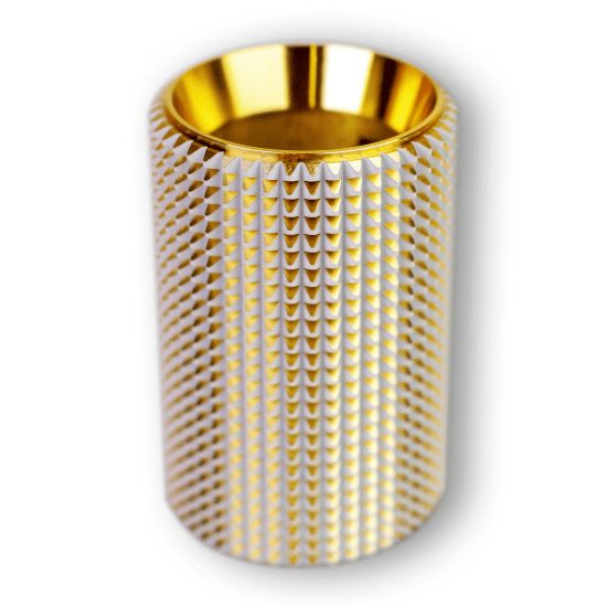 Светильник накладной акцентный VENUS-07, бело-золотой, с лампой GU10, для дополнительного и точечного освещения помещений