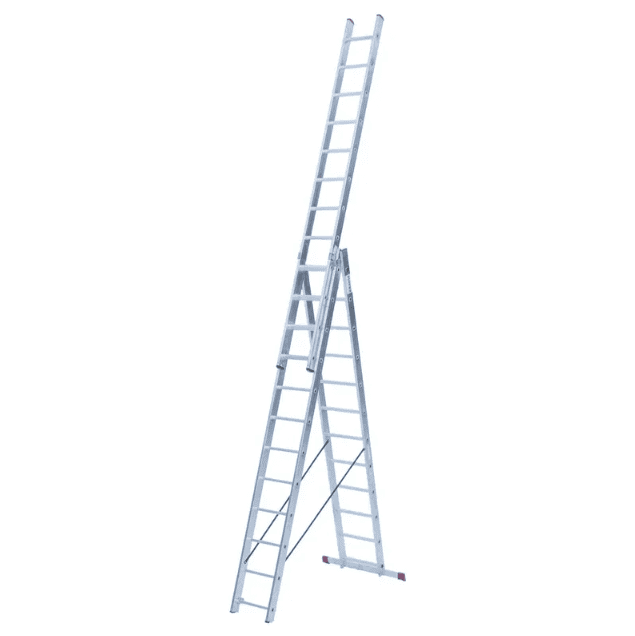 Лестница трехсекционная универсальная KRAUSE CORDA 3x12