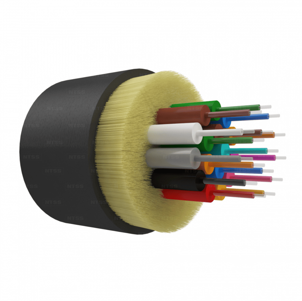 Оптический кабель распределительный NTSS, IN/OUT, 16 волокон OS2, 9/125, LSZH, черный