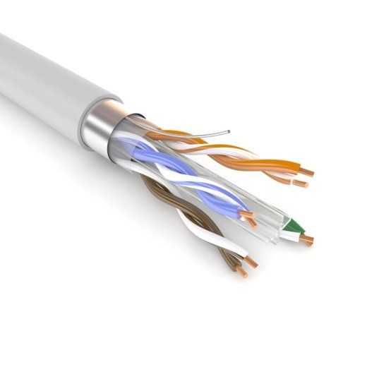 Кабель сетевой FTP CAT6 4 пары 0,574 мм медный ПВХ, внутренний (Indoor), COMTEQ