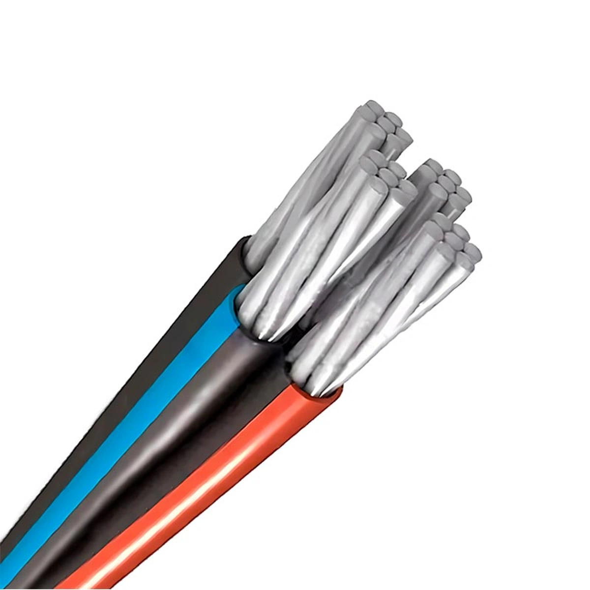 Кабель алюминиевый СИП-4 4×35, самонесущий изолированный провод