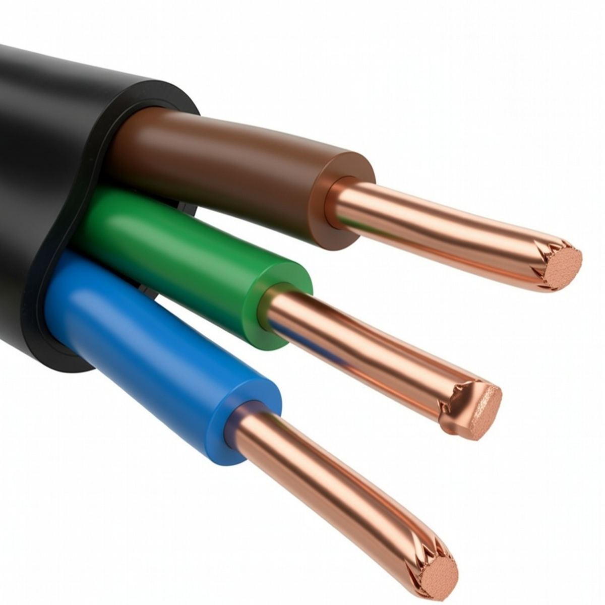 Кабель ВВГнг 3×1,5