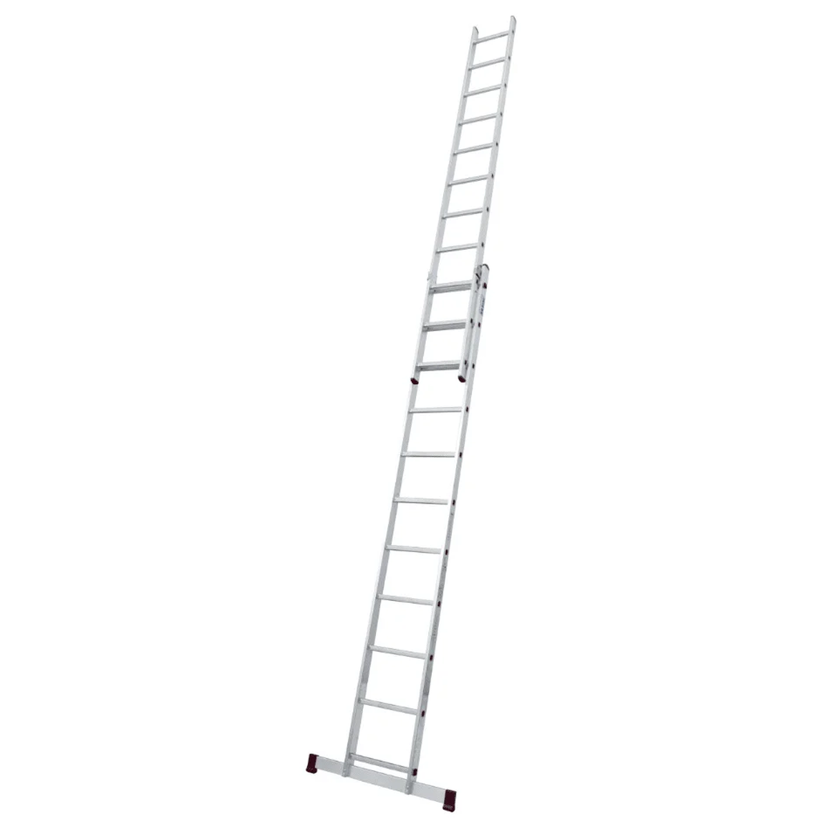 Двухсекционная выдвижная лестница KRAUSE CORDA 2×11 с траверсой