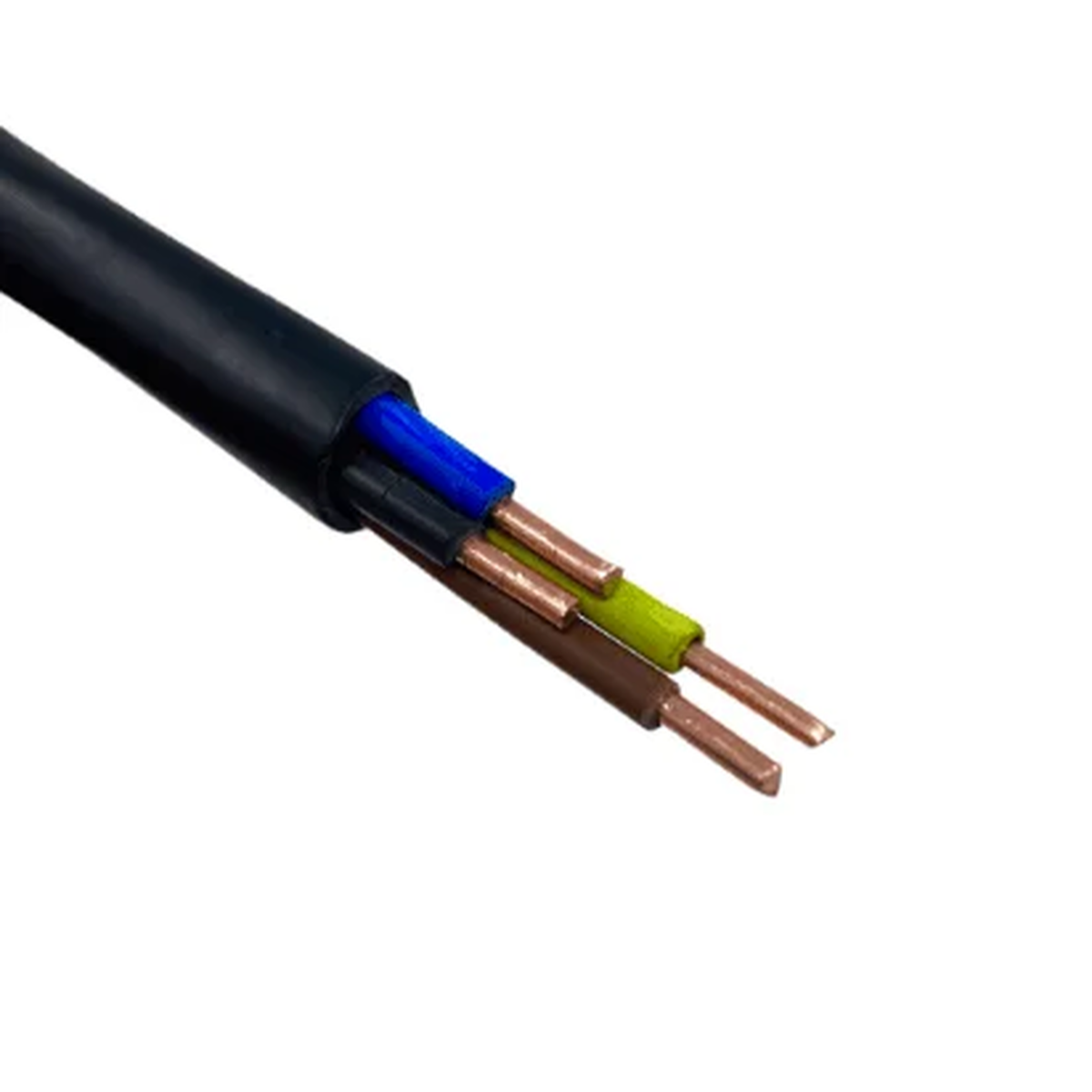 Кабель ВВГ 3×4+1×2,5