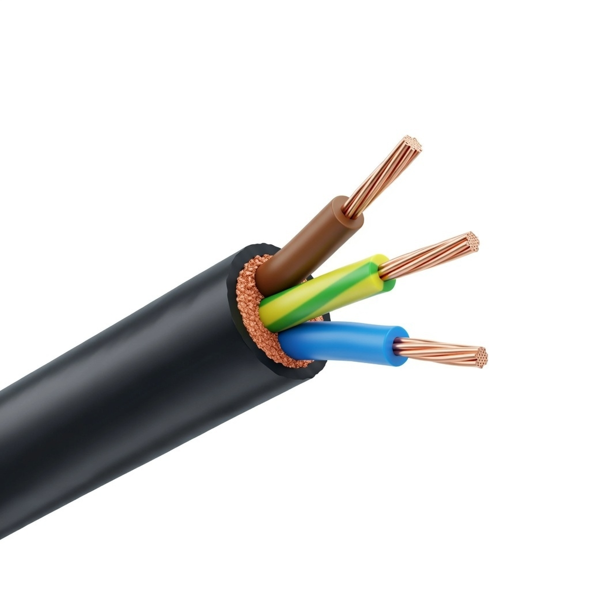 Кабель ВВГнг-LS 3×1,5 ГОСТ IK