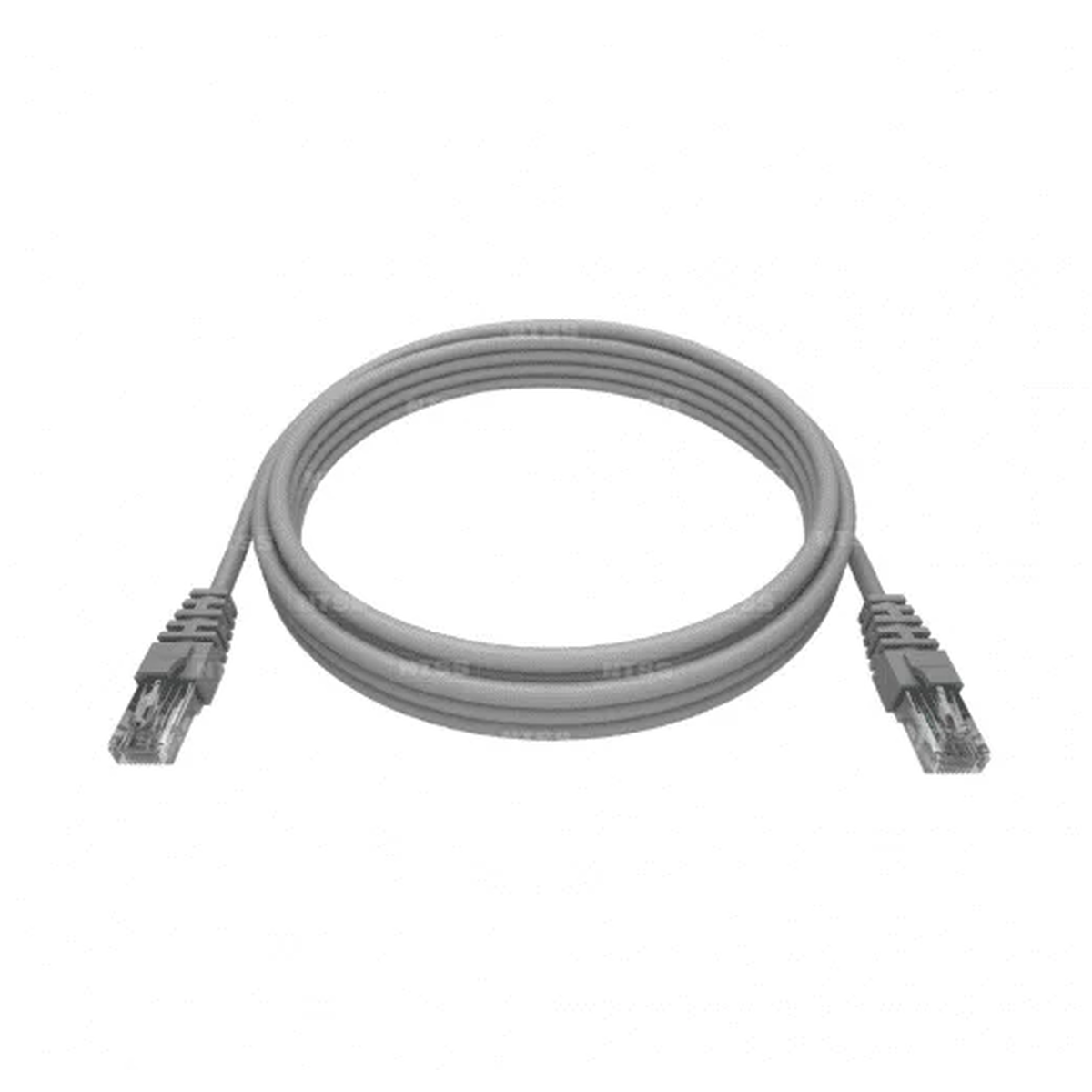 Патч-корд NTSS, 5 м, Cat.5e FTP, RJ45/8P8C, T568B, литой, LSZH, серый