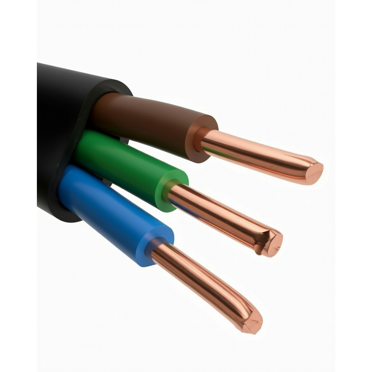 Кабель ВВГнг 3×6 ГК ГОСТ